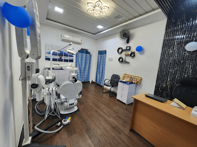 Patient seating area at JK Dental Dental Clinic Salem